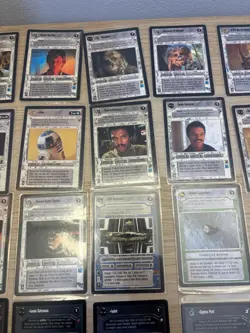 Decipher Star Wars CCG Rare character/ship cards x35 Princess Leia Organa - Image 3