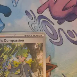 Pokemon TCG Mega Evolution Wally’s Compassion Trainer Card 186/132 Near Mint NM - Image 3