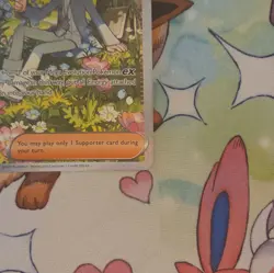 Pokemon TCG Mega Evolution Wally’s Compassion Trainer Card 186/132 Near Mint NM - Image 4