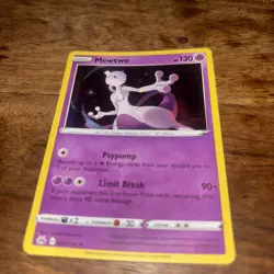 Pokemon TCG Crown Zenith Mewtwo Holo Card 059/159 Rare - Image 2