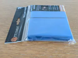 TTCombat Matte Card Sleeves - Blue - Standard Size 66x91mm (100 Pack) TCG - Image 5