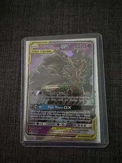 Pokemon TCG Trevenant & Dusknoir GX Black Star Promos SM217 Holo Card NM - Image 1