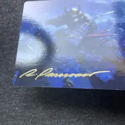 Leonardo, Sewer Samurai Art Card [GOLD STAMPED SIGNATURE] #1/54, MTG TMNT - Image 3