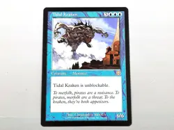 MTG - MERCADIAN MASQUES (BB/'99) - TIDAL KRAKEN (110) - GEZEITENK./RARE/N.PL./NM - Image 1
