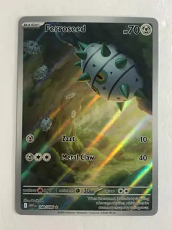 Pokemon TCG White Flare Ferroseed 148/086 Near Mint - Image 1