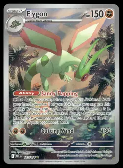 Cards Flygon 101/094 Phantasmal Flames Illustration Rare NM - Image 1