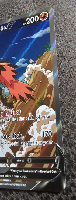 Pokemon Galarian Zapdos v Alternate Art 174/198 Chilling Reign - Image 3