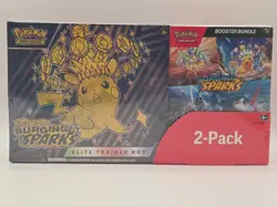 Sealed Surging Sparks Pokemon Elite Trainer Box & Booster Bundle - Image 1