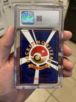 HYPNO 1997 POKEMON JAPANESE THE MYSTERY OF THE FOSSILS HOLO CGC 9 - Image 2