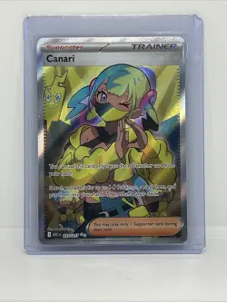 Pokemon TCG Trainer Canari 257/217 Full Art Ultra Rare Holo Ascended Heroes - Image 1