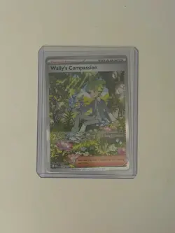 Wally’s Compassion 186/132 -Special Illustration Rare -Pokemon Mega Evolution-NM - Image 1