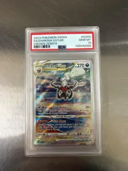 Pokemon 2023 Darkrai VSTAR GG50 Full Art Crown Zenith GEM MINT PSA 10 - Image 1