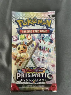 HEAVY 🔥22.84g🔥 Pokemon TCG Prismatic Evolutions Booster Pack SEALED - Image 2
