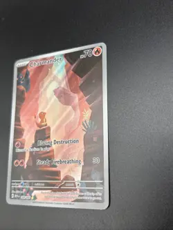 Charmander 168/165 Scarlet & Violet Pokemon 151 IR/Illustration Rare - Image 4