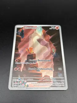 Charmander 168/165 Scarlet & Violet Pokemon 151 IR/Illustration Rare - Image 5