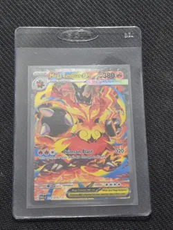 Pokemon TCG Mega Emboar EX Special Illustration Rare 273/217 NEAR MINT CONDITION - Image 1