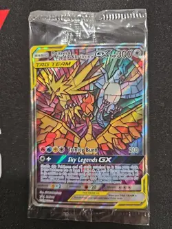 Moltres Zapdos Articuno GX SM210 Pokemon Sun Moon Black Star Promo English NM - Image 1