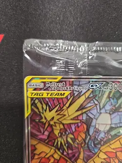 Moltres Zapdos Articuno GX SM210 Pokemon Sun Moon Black Star Promo English NM - Image 2