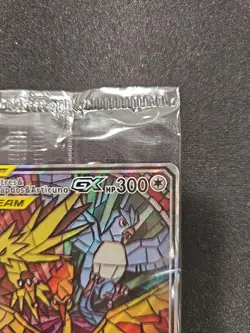 Moltres Zapdos Articuno GX SM210 Pokemon Sun Moon Black Star Promo English NM - Image 3