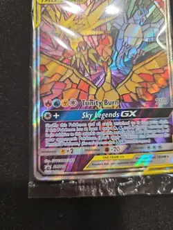 Moltres Zapdos Articuno GX SM210 Pokemon Sun Moon Black Star Promo English NM - Image 5