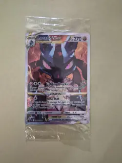 (1 sealed) Pokemon Lucario VSTAR SWSH291 Black Star Promo Full Art SEALED - Image 1