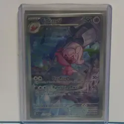 Pokemon Tinkatuff 217/193 SV02 Paldea Evolved Illustration Rare Holo HP 90 - Image 3