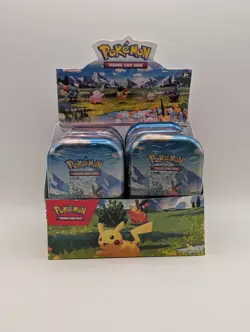 Pokemon TCG Ascended Heroes MINI TIN DISPLAY BOX Factory Sealed 10x Tins - Image 1