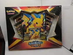 Pokemon TCG Shining Fates Pikachu v Collection Box Factory Sealed - Image 1