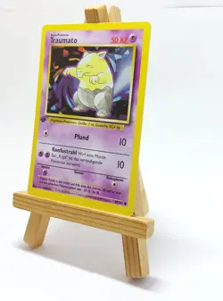 Traumato 49/102 1st Edition Base Set Deutsch Pokemon 1999 - Image 3