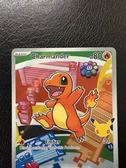 Pokemon TCG Charmander 038 Me: Mega Evolution Promo Holo NM - Image 2