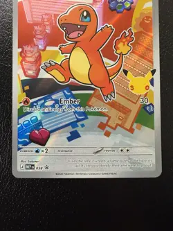 Pokemon TCG Charmander 038 Me: Mega Evolution Promo Holo NM - Image 3