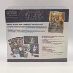 Sealed Paldean Fates Pokemon Center Elite Trainer Box Scarlet & Violet - Image 4