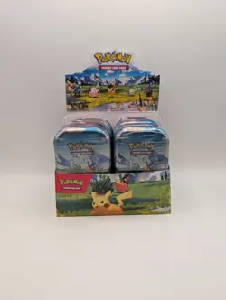 Pokemon TCG Ascended Heroes MINI TIN DISPLAY BOX Factory Sealed 10x Tins - Image 1