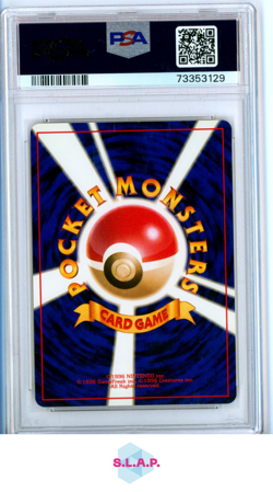 BULBASAUR POKEMON 1 1996 BASE NON-HOLO JAPANESE PSA 10 - Image 2