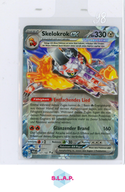SKELOKROK EX POKEMON 137/182 2023 PAR PARADOX RIFT GERMAN - Image 1