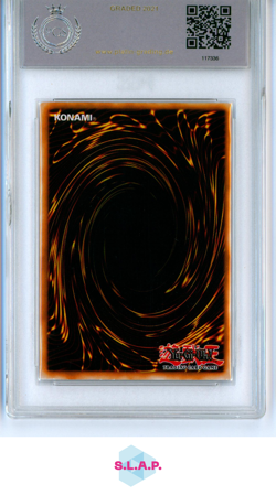 DUNKLER MAGIER YUGIOH PCY-G004 2003 POWER OF CHAOS PROMO - DEUTSCH PGS 9.5 - Image 2