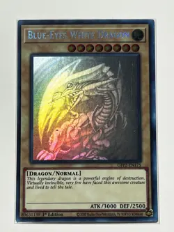 Blue-Eyes White Dragon (Ghost Rare) GFP2-EN175 Ghosts from the Past: the 2nd... - Image 4