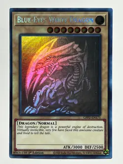 Blue-Eyes White Dragon (Ghost Rare) GFP2-EN175 Ghosts from the Past: the 2nd... - Image 5