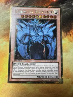 Yu-Gi-Oh! - Obelisk the Tormentor - PGLD-EN030 - 1st Edition - NM - Image 3
