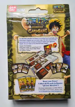🔥🚀 2005! One Piece CCG The Quest Begins Starter Deck FIRST VINTAGE ORIGINAL - Image 2