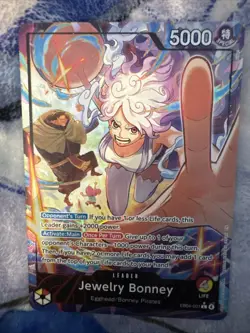 One Piece TCG OP15 -EB04 Jewelry Bonney Leader Alt Art EB04-001 NM - Image 1