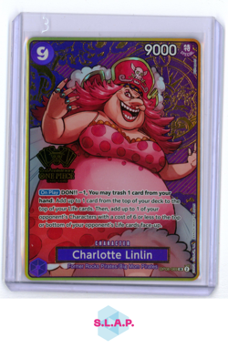 CHARLOTTE LINLIN ONEPIECE OP08-069 2025 2ND ANNIVERSARY JAPANESE MINT ENGLISCH - Image 1