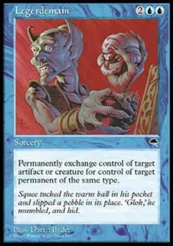 Legerdemain - Light Play MTG Tempest - Image 1