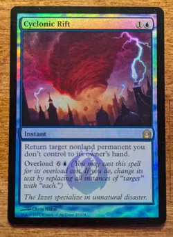 CYCLONIC RIFT Foil (ORIGINAL) - Return to Ravnica MTG Magic: the Gathering - Image 1