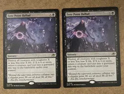 x2 Zero Point Ballad - Edge of Eternities - NM MTG - Image 1