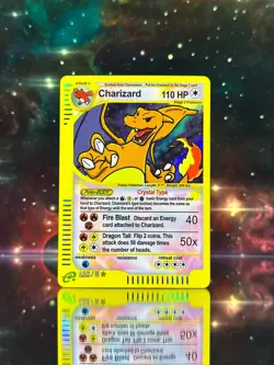 After Skool Hobby Gen 1 - Crystal Charizard - Pokemon Custom Fan Art Parody - Image 1