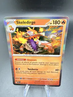 Pokemon TCG - Holo Skeledirge 31/191 - Surging Sparks 2024 - Image 1