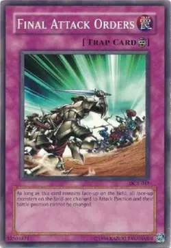 YUGIOH Goblin Attack Force Deck w/ Final Attack Orders Complete 40 - Cards - Image 2