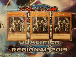 Yugioh Skull Meister - RA02-EN005 - Quarter Century Secret Rare - 1st Ed NM x3 - Image 1