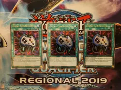 *EURO* Yugioh Enemy Controller - RA02-EN051 - Quarter Century Secret Rare NM x3 - Image 1